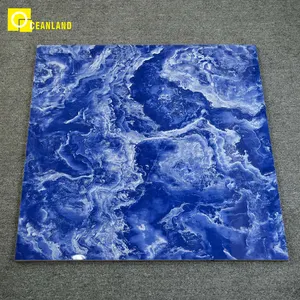 Chinês oriente azul mármore 800x800mm porcelanato azulejos piso