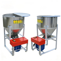 Mélangeur d'aliments pour poissons Shuijingling L-50B en acier inoxydable 201 avec moteur PLC, capacité 50 kg, pour usage intensif en élevage et traitement d'aliments pour animaux