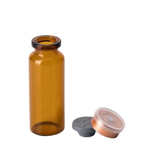 Chất lượng cao 10ml phẳng tiêm lọ thủy tinh testosterona Vitamin D Giao hàng nhanh cao su miễn phí Stopper 5ml 10ml 15ml tùy chọn - Product Image 5