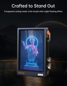 Divoom Times Frame 10,1 pouces WiFi 6 – Cadre photo numérique et écran de bureau intelligent pour gamers, prend en charge les écrans DIY – Écran Alibaba - Product Image 3