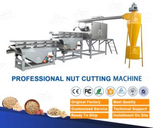 Equipo comercial para cortar en cubitos, nuez, almendra, avellana, anacardo, pistacho, cacahuete, cortador, trituradora de nueces, máquina cortadora - Product Image 2