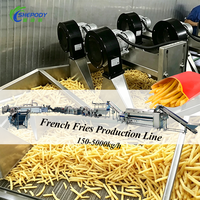 Chaîne de production de frites fraîches Shepody : Projet clé en main pour la fabrication de frites à petite échelle