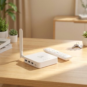 H96Max M12 8K <span class=keywords><strong>Android</strong></span> <span class=keywords><strong>11</strong></span> TV Box con Chipset S928X, WiFi6, 4GB/8GB RAM, 64GB/128GB ROM, Compatible con AI-MEMC y AI-SR - Product Image 1