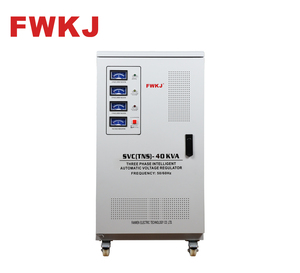 Estabilizador de Voltaje Analógico de Tres Fases <span class=keywords><strong>TNS</strong></span>/SVC 40KVA 380V, Regulador de CA de Alta Potencia 50Hz/60Hz FWKJ - Product Image 2