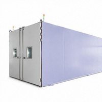 Chambre climatique à design spécial pour température et humidité constantes 18m³ -40~150°C, écran tactile HMI, 380V, haute précision