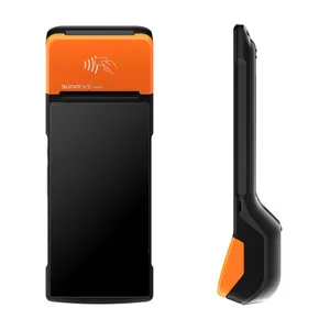 קופה מערכות Sunmi V2pro קופה מסוף 4G כף יד נתונים מסוף מחיר קופה NFC כרטיס לסחוב מכונה עבור חנות קמעונאית
