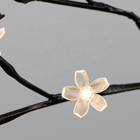 180Cm Hot Sale Yard Dekorasi Kamar Ranting Birch Pohon Bunga Buatan Led Cherry Blossom Cabang Cahaya