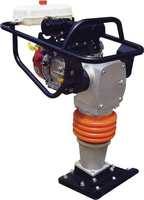 Pilonneuse thermique 7,5 CV 80 kg, compacteur de sol haute performance pour le remblaiement de câbles et de canalisations