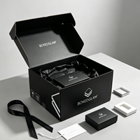 Cartons d'expédition en carton ondulé personnalisés avec design pliable, adaptés à l'envoi postal et à la livraison express