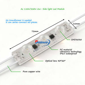עבור שלט חוצות 220v <span class=keywords><strong>smd</strong></span> 3030 2w ip65 עמיד למים מודול <span class=keywords><strong>led</strong></span> - Product Image 3