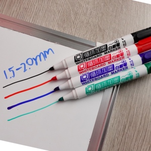 Marqueurs pour tableau blanc GENVANA en gros d'usine, personnalisés, à faible odeur, effaçables à sec, rechargeables, double face - Product Image 3