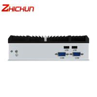 Mini ordinateur industriel sans ventilateur panneau extérieur PC Mini PC Win 11 Mini PC 12v avec Wifi en stock