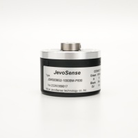 Encodeur Rotatif Incrémental à Arbre Creux 1000 PPR, Boîtier Compact, Signal de Phase ABZ, Collecteur Ouvert