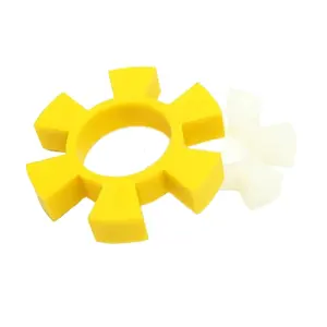 Customized Rubber Parts Injection Casting Polyurethane Elastomer Rubber Product Urethane Coupling Spider