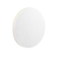 Tampon de polissage en feutre de laine de 5 pouces, tampon de polissage pour roues, crochet et boucle de flocage pour ponceuse orbitale aléatoire