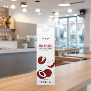 เครื่องดื่มเนื้อลิ้นจี่ผสมสำหรับชาบับเบิ้ลเครื่องดื่มแบบเนื้อผลไม้เข้มข้นสไตล์เดียวกันออกแบบได้ตามต้องการ - Product Image 3