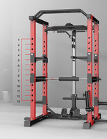 Entrenador funcional Power Cage Fitnesscable Crossover Machine Squat Rack Smith Machine con polea
