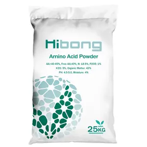 HIBONG Hot Sales Bonsai Fertilizer Amino Acid 50% Organic Fertilizer Price In Powder