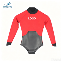 Combinaison de surf pour femme, étanche et respirante, 2 mm, haute élasticité, fermeture éclair dorsale, imprimée, marque privée, vente en gros