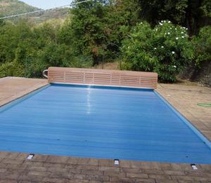 Vải phủ hồ bơi ngoài trời chống thấm, chống cháy, chống gió, dùng trong công nghiệp, phủ PVC chống tia UV, hình dạng tùy chỉnh - Product Image 1