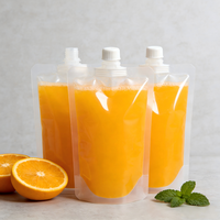 Cold-Brew-Kaffeebeutel mit Ausgießer 50ml 250ml 1L Wiederverschließbarer Beutel für Kaffee, Bier, Wodka, Konzentrate, Trinkfertige Lebensmittelqualität-Verpackung