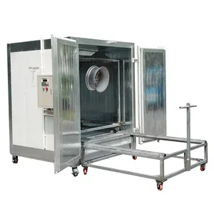 COLO-1515 Batch Poedercoating Uithardende Oven Met Trolley