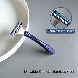 Bulk Wholesale Twin Blade Disposable <strong>Razor</strong> Blades For Home Travel Hotel Disposable Shaving Blades Essential Amenities - Product Image 5