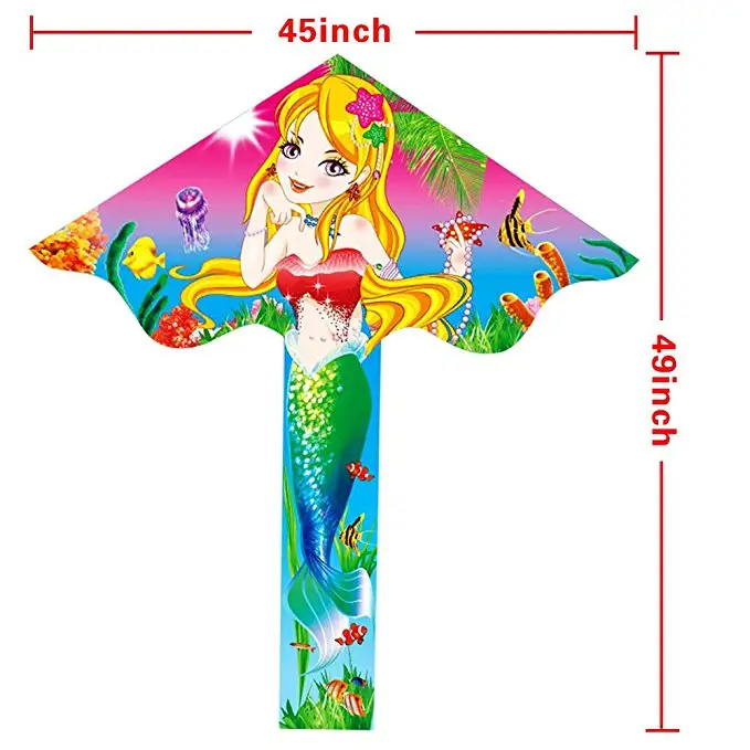 2020 best selling cartoon mermaid kite for children
