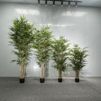 Décorations de mariage, décorations murales, décorations d'intérieur, plantes artificielles en plastique, séparateurs de pièce, fausses plantes, poteaux en plastique pour aménagement paysager