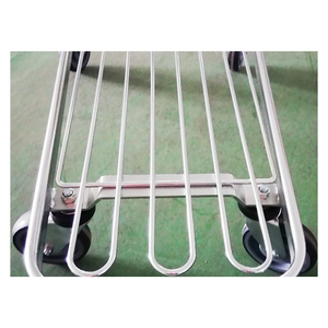 Portable Folding Platform Push Cart Aluminum Alloy Material Handling Trolley Compact Hand Truck for Office Delivery - Product Image 5