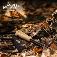 Allume-feu Ferro Rod Flint et Kit d'allume-feu en acier avec bracelet Paracord multi-outils pour le camping