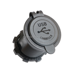 BROSintl <b>12V</b> 24V Dual USB 5V 3.1A USB <b>Car</b> Charger <b>Socket</b> for <b>Car</b> Bus Boat Marine RV - Product Image 2