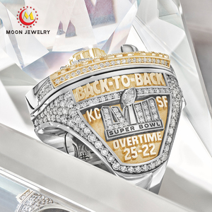 <span class=keywords><strong>2025</strong></span> Bán hàng nóng tùy chỉnh 2024 trưởng bóng đá siêu vô địch Vòng chất lượng cao trang sức nhẫn cho nam giới tùy chỉnh đội vô địch Vòng - Product Image 4