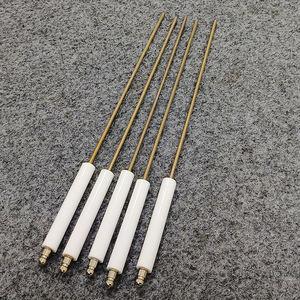 Vidrados 95% Alumina Cerâmica Ignição Agulha Faísca Eletrodo para Queimador De Gás - Product Image 1