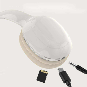 Experimente una calidad de sonido superior y un confort elegante con nuestros auriculares inalámbricos Bluetooth supraaurales, diseñados para un alto rendimiento. - Product Image 4
