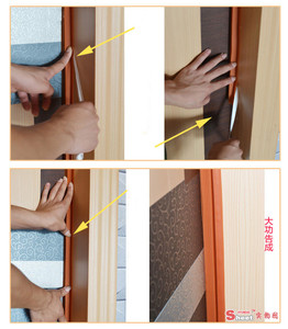 Nhựa Cửa An Toàn Bảo Vệ Ngón Tay PVC Bé Cửa Pinch Bảo Vệ Vinyl Con Bảo Vệ Cửa - Product Image 2