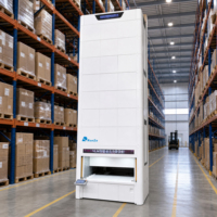 Module de levage vertical intelligent en métal pour entrepôt pharmaceutique, capacité 1000 kg, résistant à la corrosion