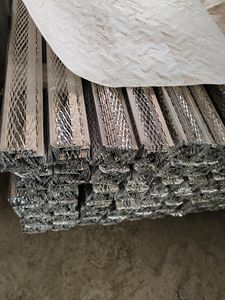 Cuenta de ángulo de estuco de proveedor de fábrica 0,45 32x32mm cuenta de esquina de aluminio de yeso para enlucido de esquina de pared de construcción - Product Image 4