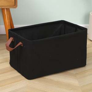 Cesta de Almacenamiento Rectangular de Lona, Estilo Cesta Tejida a Mano, la Más Vendida - Product Image 6