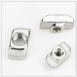 Écrous en forme de <span class=keywords><strong>T</strong></span>, <span class=keywords><strong>t</strong></span>êtes de marteau, blocs d'écrous en forme de bateau, profilés en aluminium spéciaux. - Product Image 1