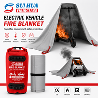 Couverture anti-feu pour moto pour concessionnaires et garages, fibre de verre haute température, couverture rapide, emballage OEM