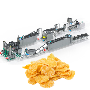 Automatic Corn Flake Maize Flakes Breakfast Cereal Making Machine Food Processing Line - Product Image 1