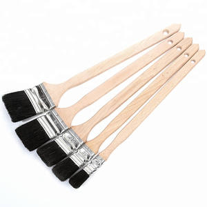 Maître D0048 pinceau fabricants OEM longue poignée en bois <span class=keywords><strong>radiateur</strong></span> soies pinceau angulaire - Product Image 6