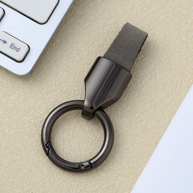 Bague Gris + Noir Canon de Fusil