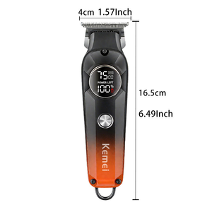<span class=keywords><strong>Kemei</strong></span> Km-1359 1200mAh Batterie puissante Machine d'épilation de la <span class=keywords><strong>barbe</strong></span> Sans fil Qualité de marque Faible coût 7500RPM <span class=keywords><strong>Tondeuse</strong></span> à cheveux pour barbier - Product Image 2