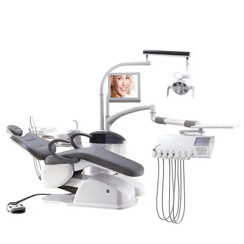 Silla de dentista multifuncional, sillón de unidad Dental Integral, equipos dentales