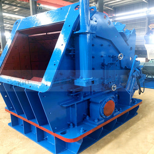 Impact Crusher Portable <b>Large</b> Opening For River Stone Granite Crushing Blue - Product Image 2