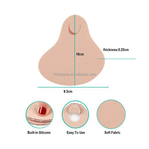 Tissu doublé Gel <span class=keywords><strong>orteil</strong></span> lisseur attelle coussin coussinets orthèses semelles à talons hauts chaussures métatarsiennes endoloris avant-pied soulagement de la douleur du pied - Product Image 3