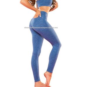 Shemax 2024 Venta al por mayor de calidad Leggings Azul - Product Image 4