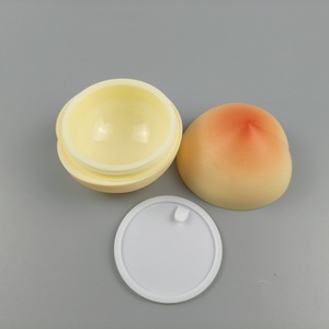 Venta caliente lindo 30ML1oz fruta <span class=keywords><strong>en</strong></span> forma de bote crema tarro vacío mano cara crema botella Limón Pera melocotón naranja botella - Product Image 5